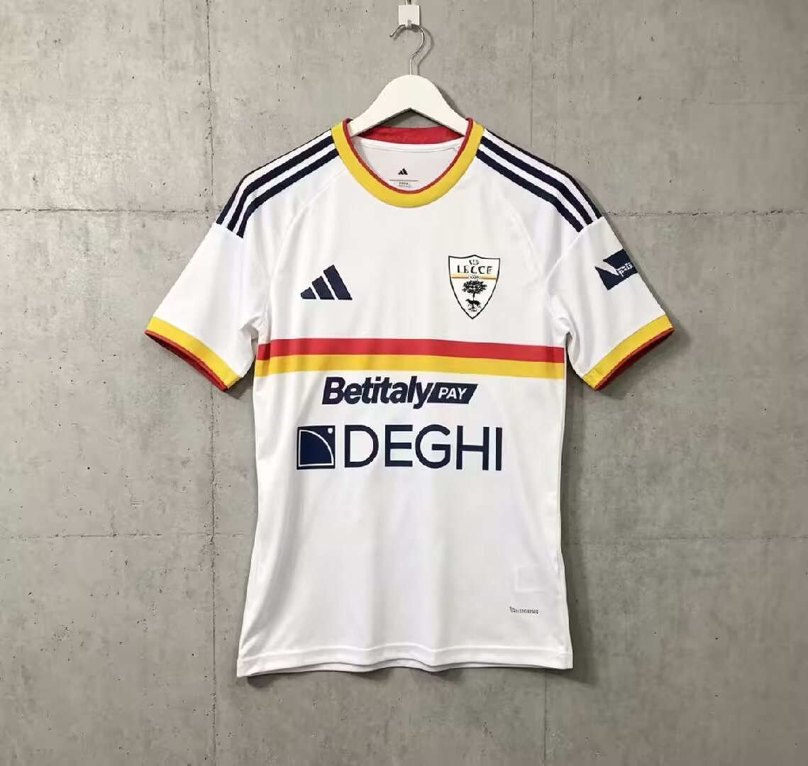 AAA Quality Lecce 26/27 Away White Soccer Jersey